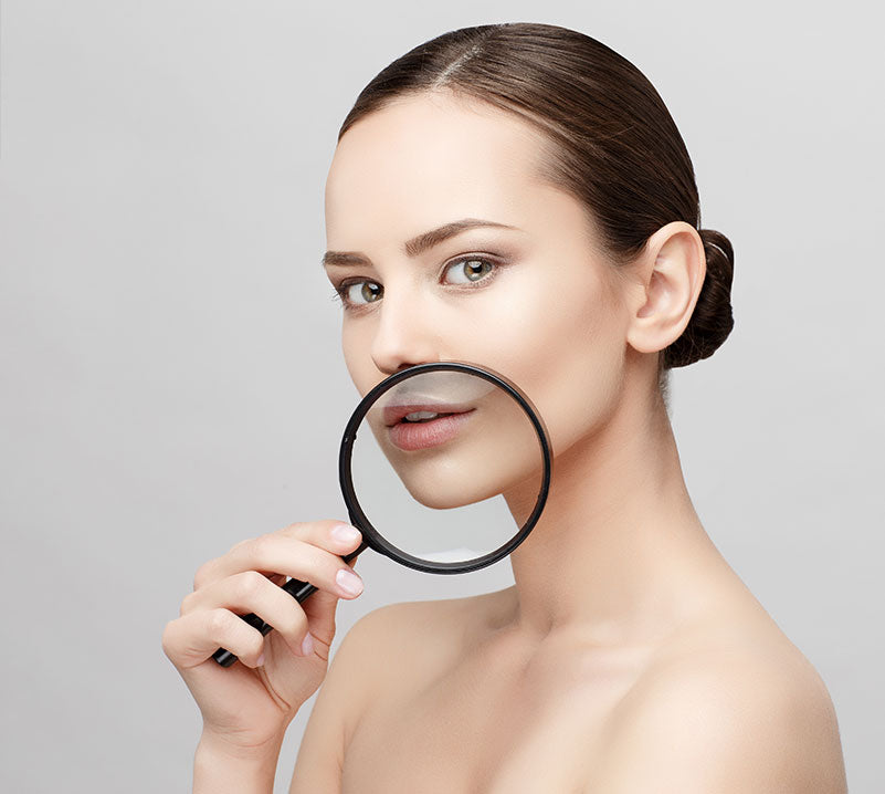 Skin Expert examines skin